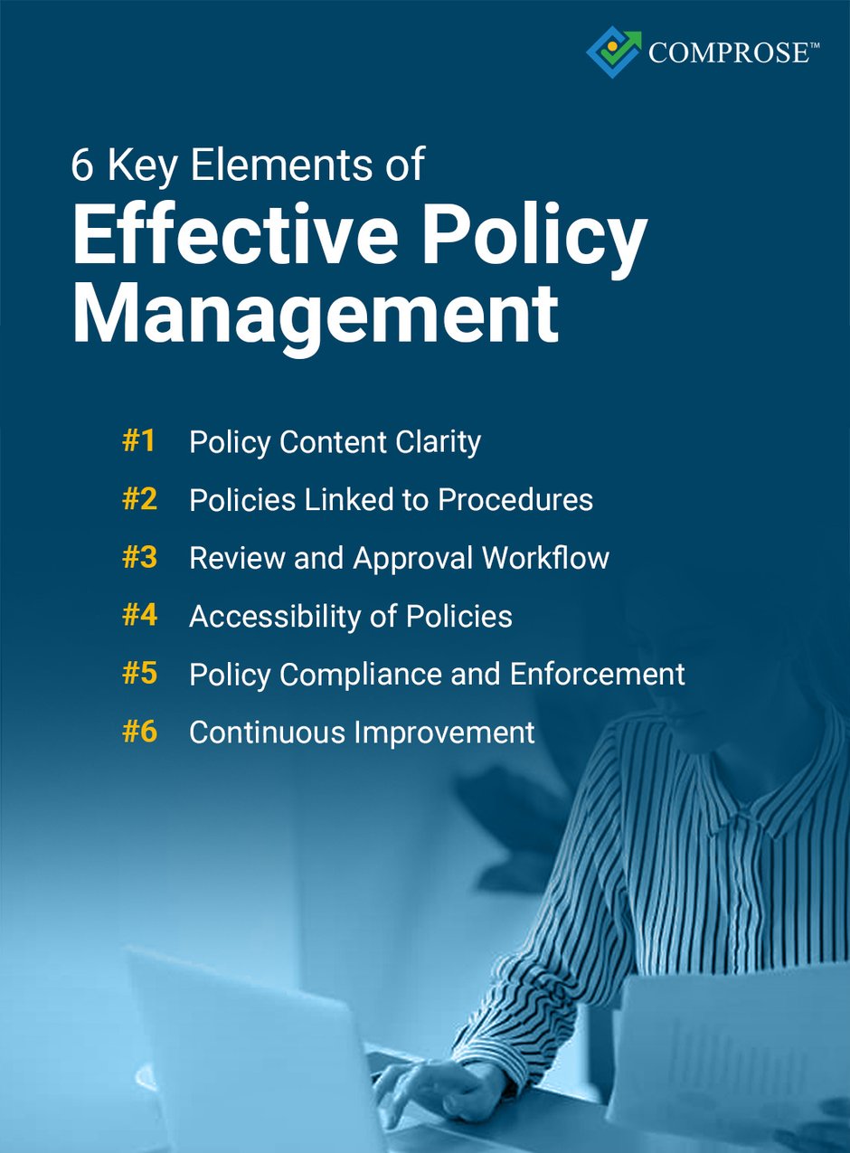 6 Key Elements of Effective Policy Management