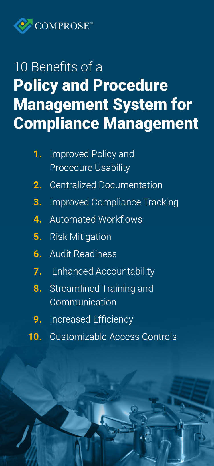 Comprose-10 Benefits of a Policy and Procedure Management System for Compliance Management