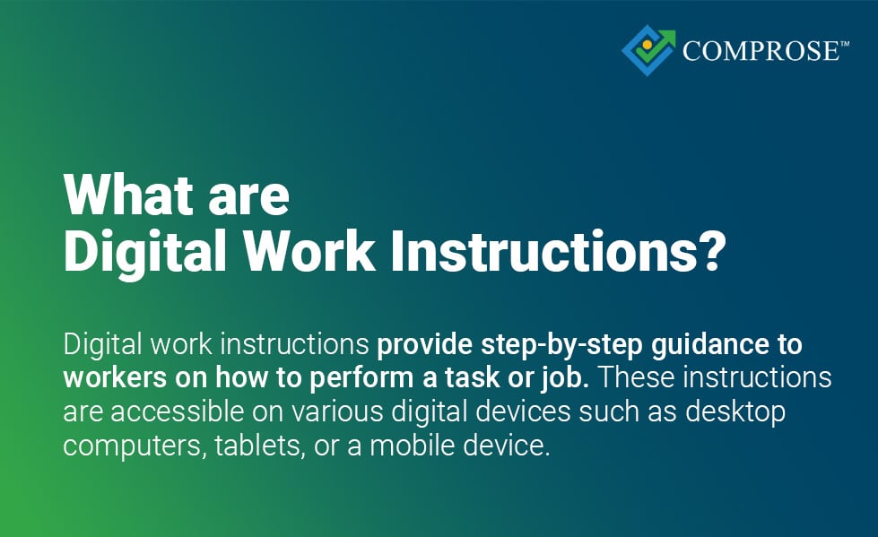 What Are Digital Work Instructions?