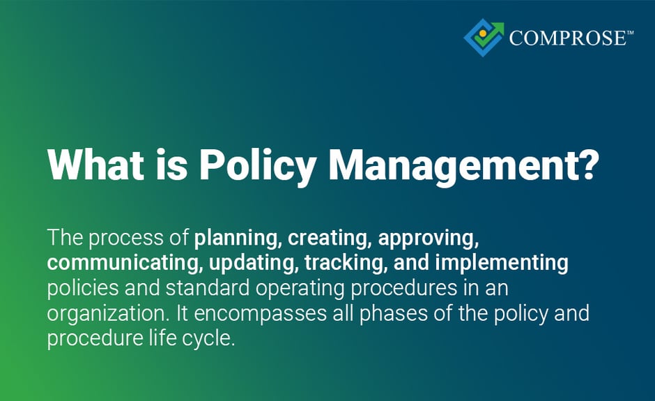 What is Policy Management?